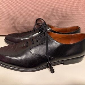 Classic Black Leather Women's Shoes, Nine West, Size 8